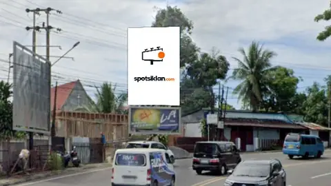 Baliho 4 × 6 m di Jl. Yos Sudarso (Arah Bandara Sam Ratulangi), Manado, Sulawesi Utara