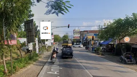 Baliho 6 × 4 m di JI. Anjuk Ladang (simpangan Empat Candi- Gunyangan), Nganjuk, Jawa Timur