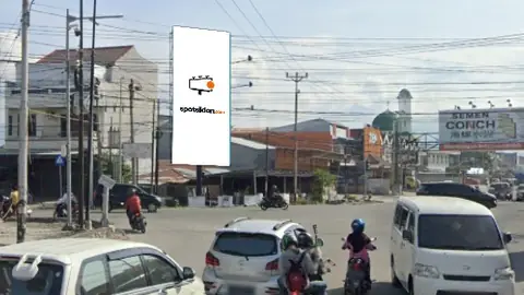 Billboard 10 × 5 m di Jl. Jenderal Basuki Rahmat (Arah SD Inpres 3 Tatura, Hadap Barat), Palu, Sulawesi Tengah