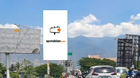 Billboard 5 × 10 m di Jl. Hasanuddin I (Dari Jembatan Hassanudin), Palu, Sulawesi Tengah