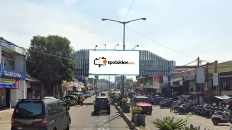 Bando Jalan 10 × 5 m di Jl. Jendral Ahmad Yani (Dari arah Alun-alun Pandeglang Menuju Serang), Banten