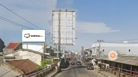 Baliho 4 × 7 m di Jl. Raya Labuan-Pandeglang (Utara Pasar Panimbang), Banten