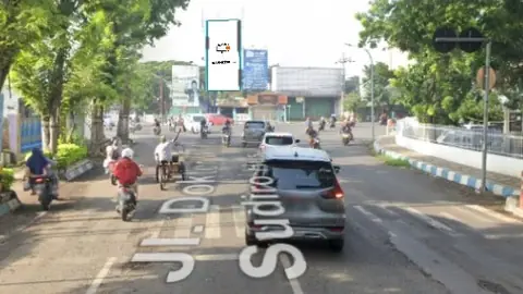 Billboard 5 × 10 m di Jl. Wahidin-Untung Suropati-Ki Hajar Dewantara (Area Pertigaan RSUD Dr R Soedarsono), Pasuruan, Jawa Timur