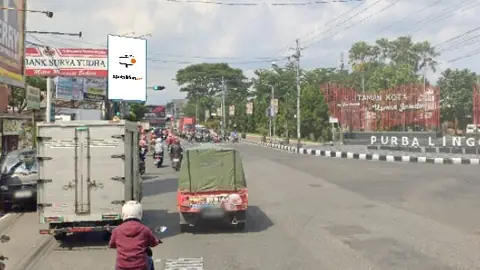 Baliho 4 × 6 m di Jl. A Yani (Depan City Park Purbalingga), Jawa Tengah