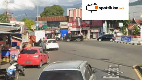Billboard 5 × 10 m di Simpang Jl. Aru/ Jl. Ujung Tanah (Area Tugu Perjuangan Padang, Dekat Kampus UPI, Arah Lubuk Begalung), Sumatera Barat