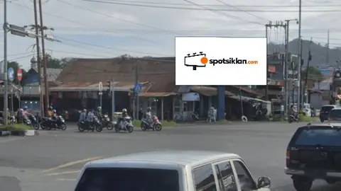 Baliho 4 × 6 m di Jl. H Agus Salim (Dari Jl. Raya Indarung - Jl. Raya Lubuk Begalung), Padang, Sumatera Barat