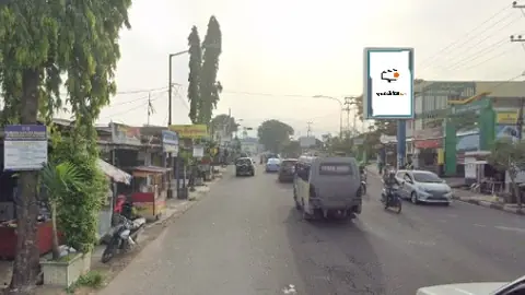 Baliho 6 × 4 m di Jl. Simpang Haru (Dari Jl. Raya Indarung Menuju Keluar Kota Padang), Sumatera Barat