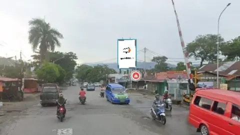Baliho 6 × 4 m di Jl. Proklamasi-Ksatria (Dari Jl. Proklamasi), Padang, Sumatera Barat