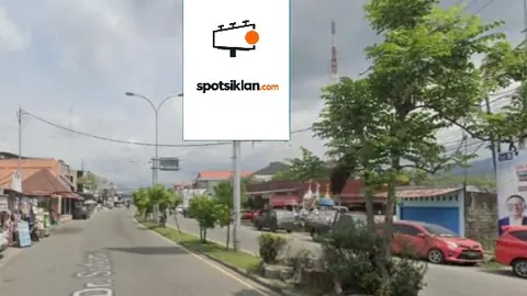 Baliho 4 × 6 m di Jl. Raya Lubeg - UPI (Sudut Pandang dari Jl. Dr. Soetomo - Simpang Lubeg), Padang, Sumatera Barat