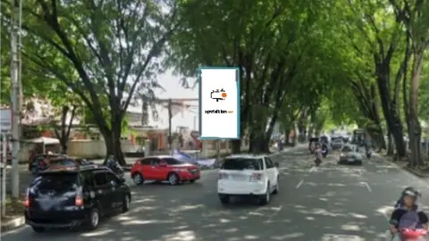 Baliho 6 × 4 m di Arah Dari Jl. Rasuna Said, Padang, Sumatera Barat