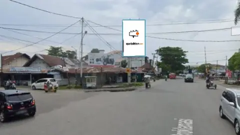 Baliho 6 × 4 m di Jl. Proklamasi (Dari Arah Jl. Ksatria), Padang, Sumatera Barat