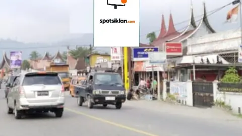 Baliho 4 × 6 m di Jl. Raya Padang - Bukittinggi (Dari Padang / Bandara Menuju Padang Panjang / Bukittinggi), Sumatera Barat