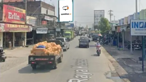 Baliho 6 × 4 m di Jl. Raya Kesesi (Pertigaan Pasar Kesesi), Kabupaten Pekalongan, Jawa Tengah