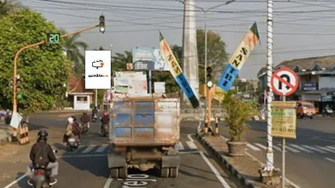 Baliho 4 × 6 m di Jl. Diponegoro (Area Bundaran Kajen), Kabupaten Pekalongan, Jawa Tengah