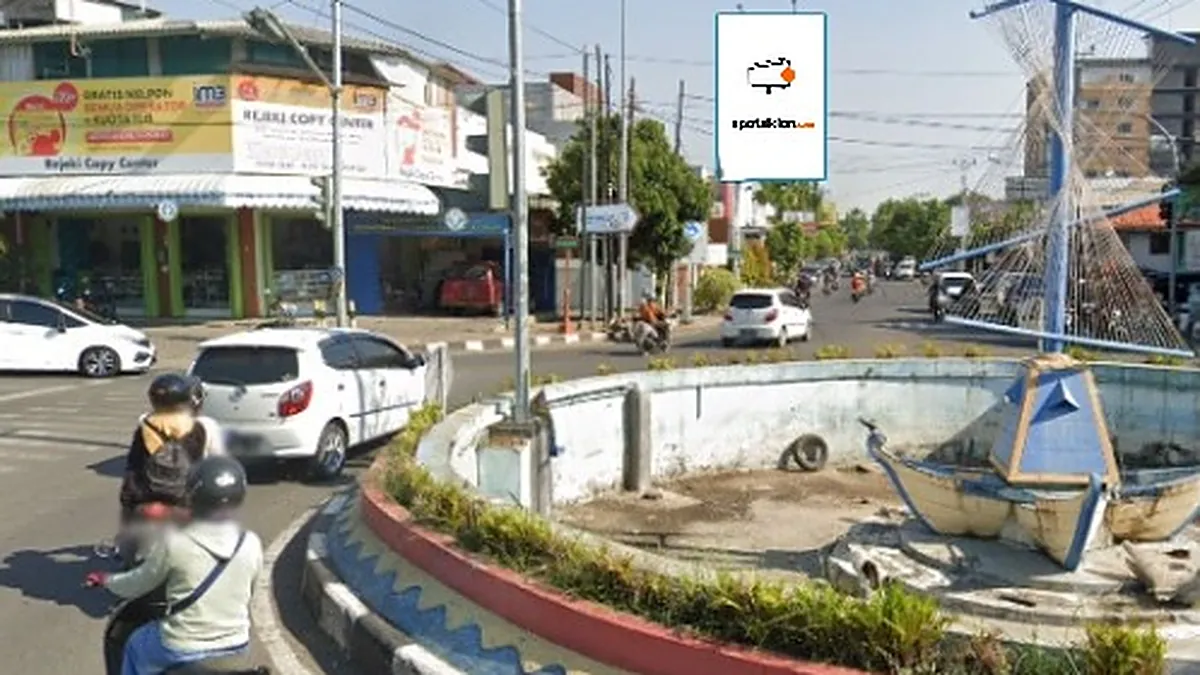 Billboard 5 × 8 m di Jl. Imam Bonjol (Arah Monumen Pekalongan), Jawa Tengah