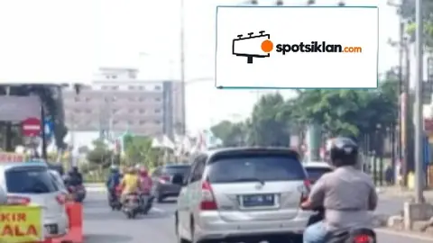 Billboard 10 × 5 m di Jl. KH Mansyur Bundaran (Pertigaan Jl. Raya Pantura), Pekalongan, Jawa Tengah
