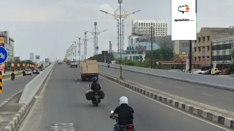 Billboard 10 × 5 m di Jl. Soekarno-Hatta (Depan Sambalado Hijau, Arah Pusat Mall), Pekanbaru, Riau
