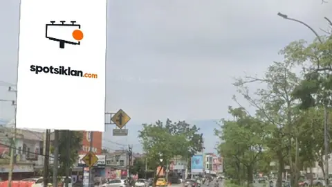 Billboard 8 × 4 m di Jl. Arifin Ahmad (Menuju Virza Cafe), Pekanbaru, Riau