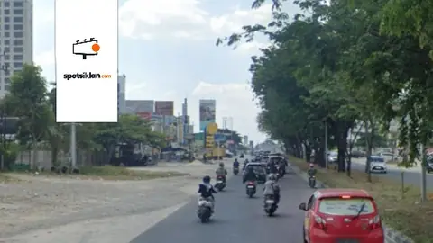 Billboard 5 × 10 m di Jl. Soekarno-Hatta (Dekat SKA Co-Ex Centre, Dari Kubang Ahmad ke Mall SKA), Pekanbaru, Riau