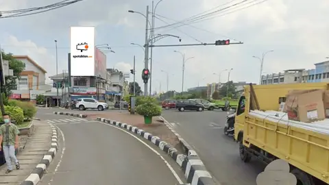 Billboard 5 × 10 m di Jl. AKBPD CEK AGUS (simpang Patal), Palembang, Sumatera Selatan