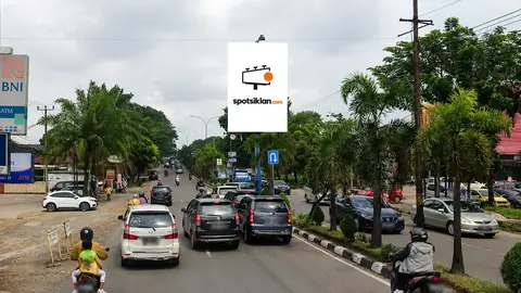 Billboard 4 × 6 m di Jl. Basuki Rahmat Arah PTC – Polda - Palembang, Sumatera Selatan