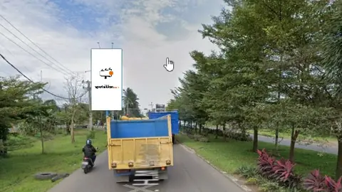 Billboard 10 × 5 m di Jl. HM Noerdin Pandji (Arah Simp 4 Sako Baru), Palembang, Sumatera Selatan