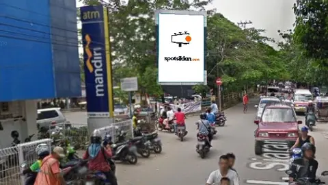 Baliho 6 × 4 m di Jl. Pasar Kenten Sako (Menuju Arah Musi (Dekat Terminal Sako)), Palembang, Sumatera Selatan