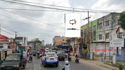 Baliho 4 × 6 m di Jl. D.I. Panjaitan (Depan Alfamart), Palembang, Sumatera Selatan