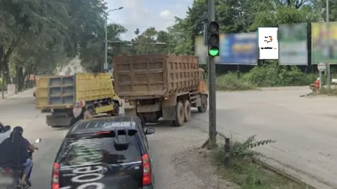Baliho 4 × 6 m di Jl. Soekarno Hatta (Area Simpang Bypass, Arah Citra Grand City, Musi II), Palembang, Sumatera Selatan