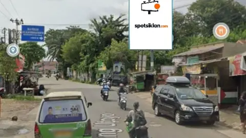 Baliho 4 × 6 m di Jl. Bambang Utoyo (Dekat Pasar Lemabang), Palembang, Sumatera Selatan