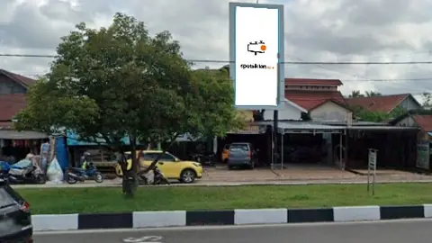 Baliho 6 × 4 m di Jl. G. Obos (Area Jl. G. Obos), Palangkaraya (unit 1), Kalimantan Tengah