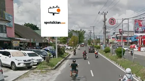 Baliho 6 × 4 m di Jl. Ahmad Yani (Area Jl. Ahmad Yani), Palangkaraya, Kalimantan Tengah