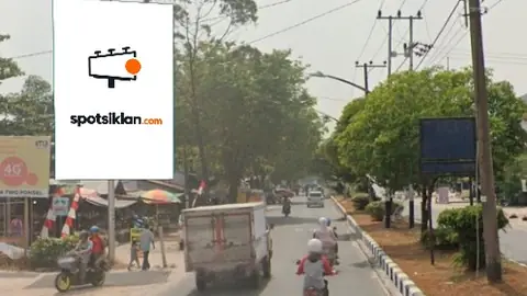 Baliho 6 × 4 m di Area Jl. Yos Sudarso, Palangkaraya, Kalimantan Tengah