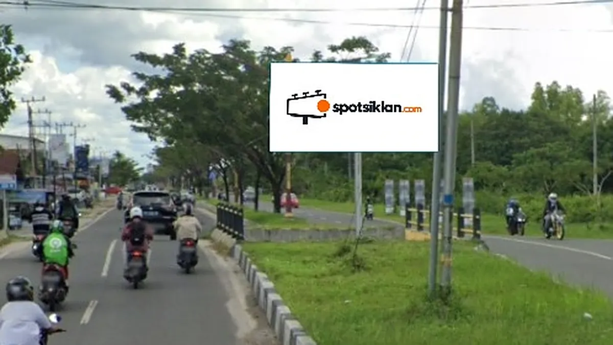 Baliho 2 × 4 m di Jl. Yos Sudarso (Arah Taman Kuliner Kota Palangka Raya), Palangkaraya, Kalimantan Tengah