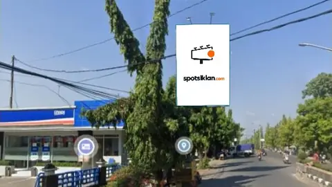 Baliho 6 × 4 m di Jl. Jend. Sudirman (Arah Dari Depan Bank BRI), Pemalang, Jawa Tengah