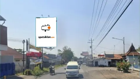 Baliho 4 × 6 m di Jl. Jend. Sudirman (Dari Arah Depan Terminal Bus Randudongkal), Pemalang, Jawa Tengah