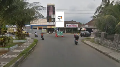 Billboard 4 × 6 m di Perempatan Jl. Bulak Laut kidang Pananjung Pangandaran, Jawa Barat