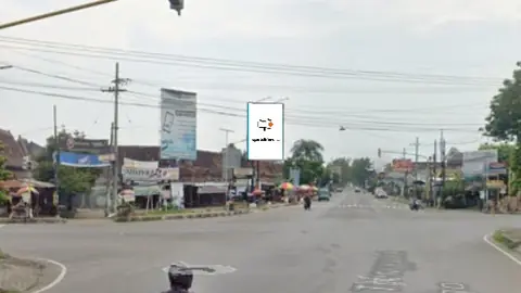 Baliho 6 × 4 m di Jl. Raya Jetis (Perrempatan Pasar Jetis, Hadap Selatan), Ponorogo, Jawa Timur