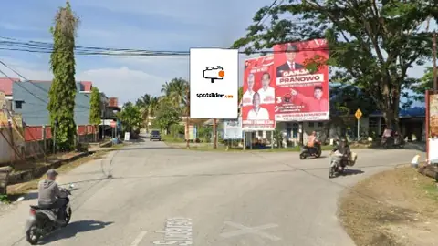 Baliho 4 × 6 m di Jl. Yos Sudarso (Dari Jembatan TENTENA I), Poso, Sulawesi Tengah