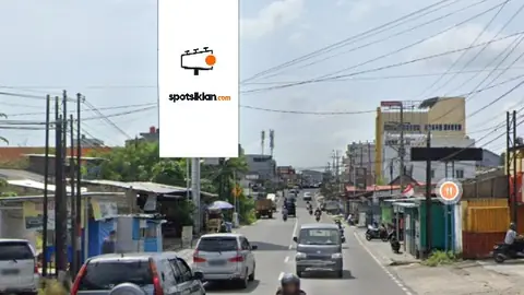 Billboard 5 × 10 m di Jl. Depati Hamzah (dari arah Semabung menuju Air Itam), Pangkal Pinang, Kepulauan Bangka Belitung