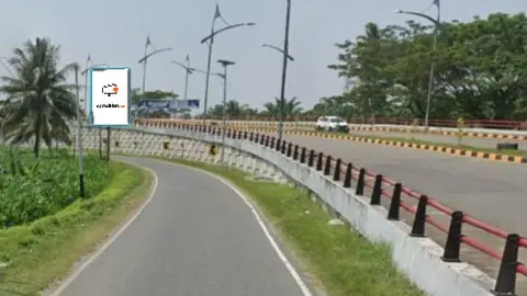 Baliho 6 × 4 m di Jl. M. Rasyid (Dari Arah Bandara Menuju Padang/Pariaman), Padang Pariaman, Sumatera Barat