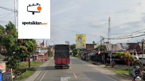 Baliho 4 × 6 m di Jl. Raya Padang - Bukittinggi (Arah Stasiun Lubuk Alung), Padang Pariaman, Sumatera Barat