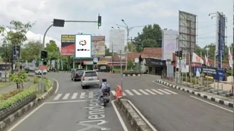 Baliho 6 × 4 m di Jl. Selatan Yogya Purwokerto (Area Pertigaan Lengkong Purworejo), Jawa Tengah