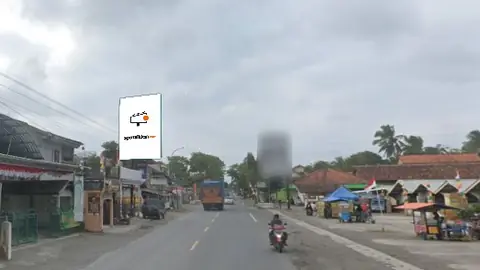 Baliho 6 × 4 m di Jl. Jogja (Depan Pasar Krendetan), Purworejo, Jawa Tengah