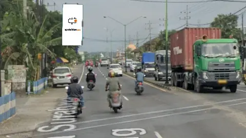 Billboard 5 × 10 m di Jl. Raya Sukorejo (Arah Malang), Kabupaten Pasuruan, Jawa Timur