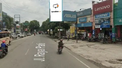 Billboard 10 × 5 m di Jl. Diponegoro (Arah Alun-Alun Kembangjoyo Pati), Jawa Tengah