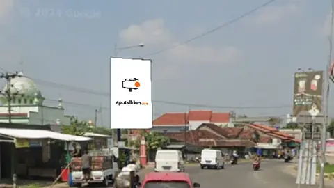 Baliho 4 × 6 m di Jl. Raya Pati-Gabus (Lampu Merah Ngantru, Dari Pati ke Arah Gabus/Kayen), Jawa Tengah