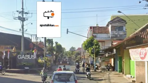 Baliho 4 × 6 m di Jl. Raya Timur Gabus Pati (Area Lampu Merah Gabus, Arah ke Tambakromo & Winong), Jawa Tengah