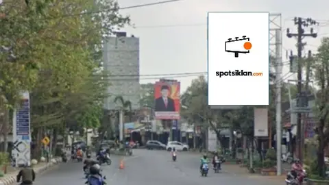 Baliho 4 × 6 m di Jl. Jend Sudirman (Menuju Tugu Bumi Mina Tani), Pati, Jawa Tengah
