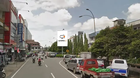 Billboard 4 × 6 m di Jl. Diponegoro, Pontianak, Kalimantan Barat